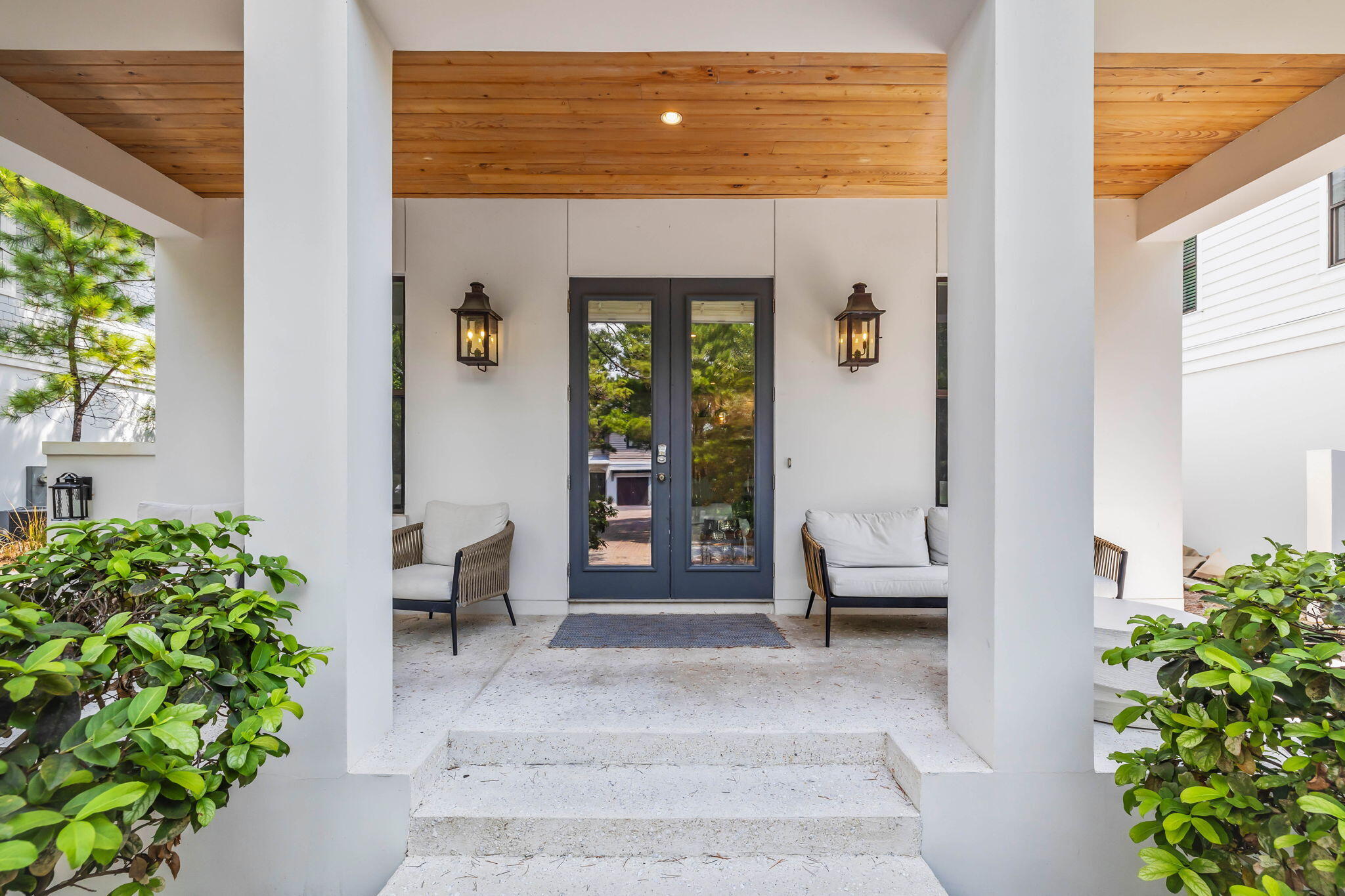 52 Pine Crest Circle Inlet Beach, FL 32461 - Photo 5 of 49 a living room filled with furniture and a potted plant
