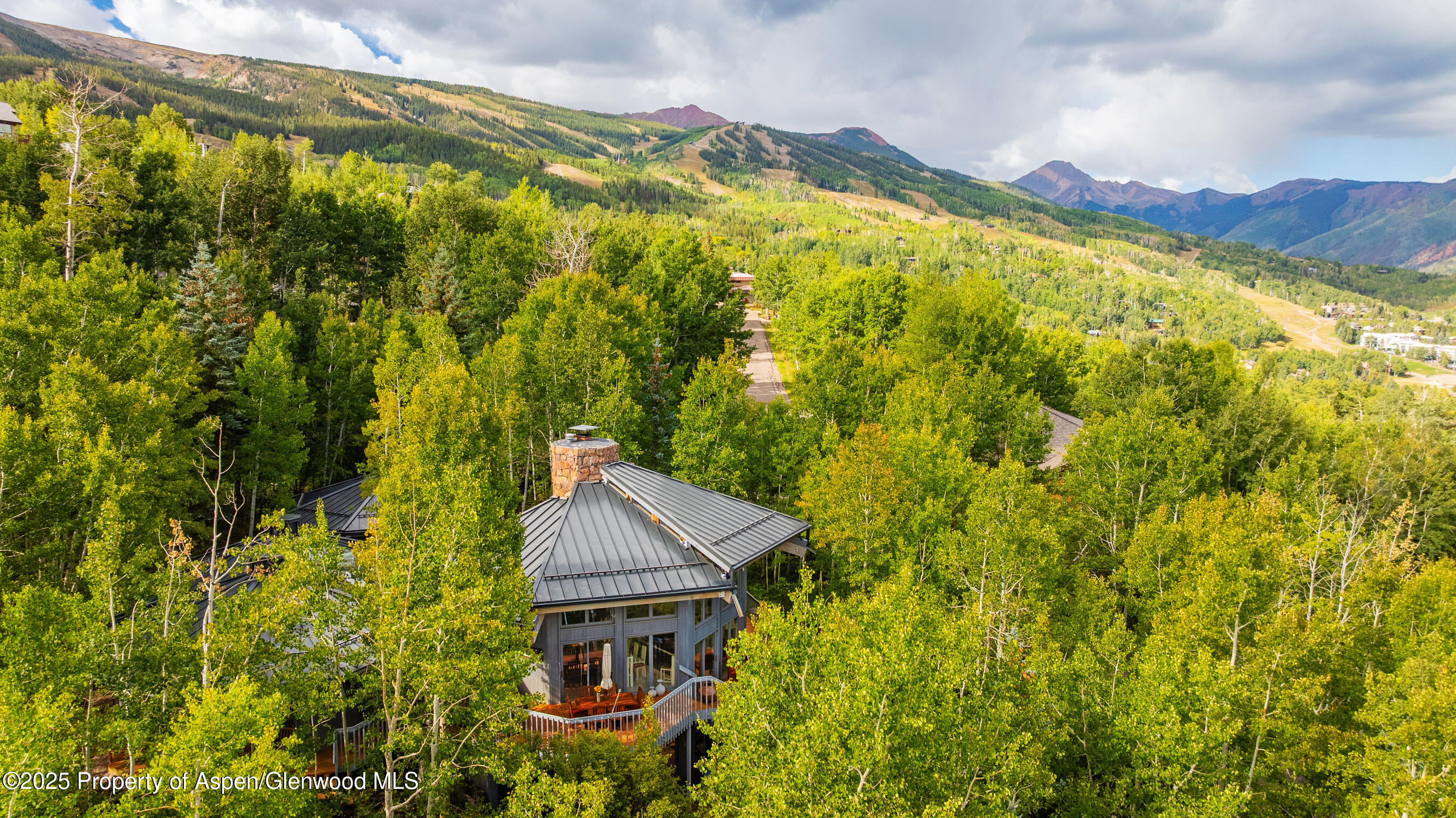 239 Antler Ridge Lane Snowmass Village, CO 81615 - Photo 45 of 50 a view of a house with a yard