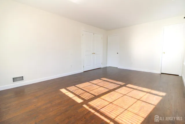 a view of wooden floor