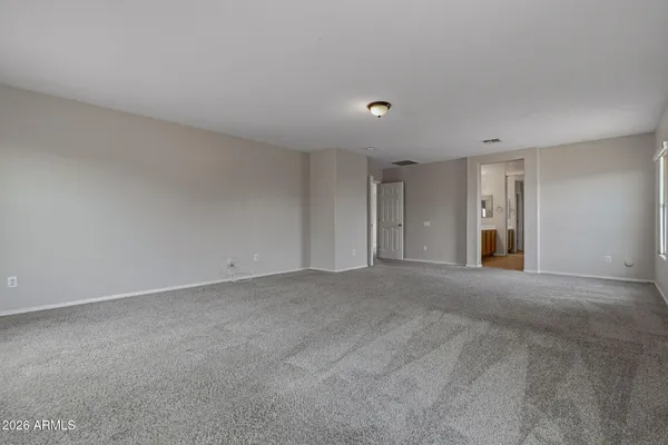 a view of empty room