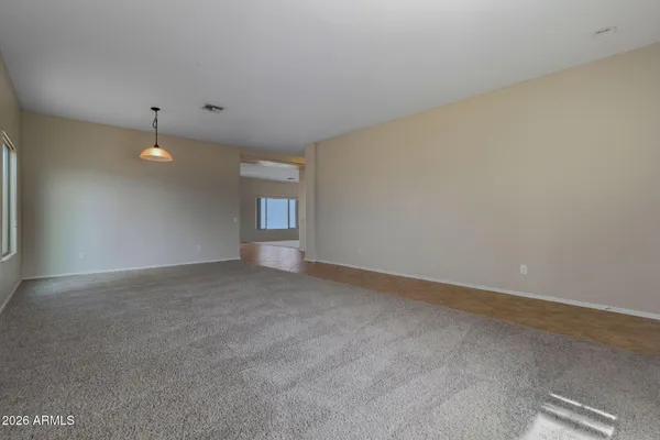 a view of empty room