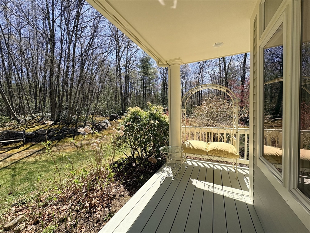 110 Turkey Hill Road Northampton, MA 01062 - Photo 5 of 42 a view of balcony with wooden floor