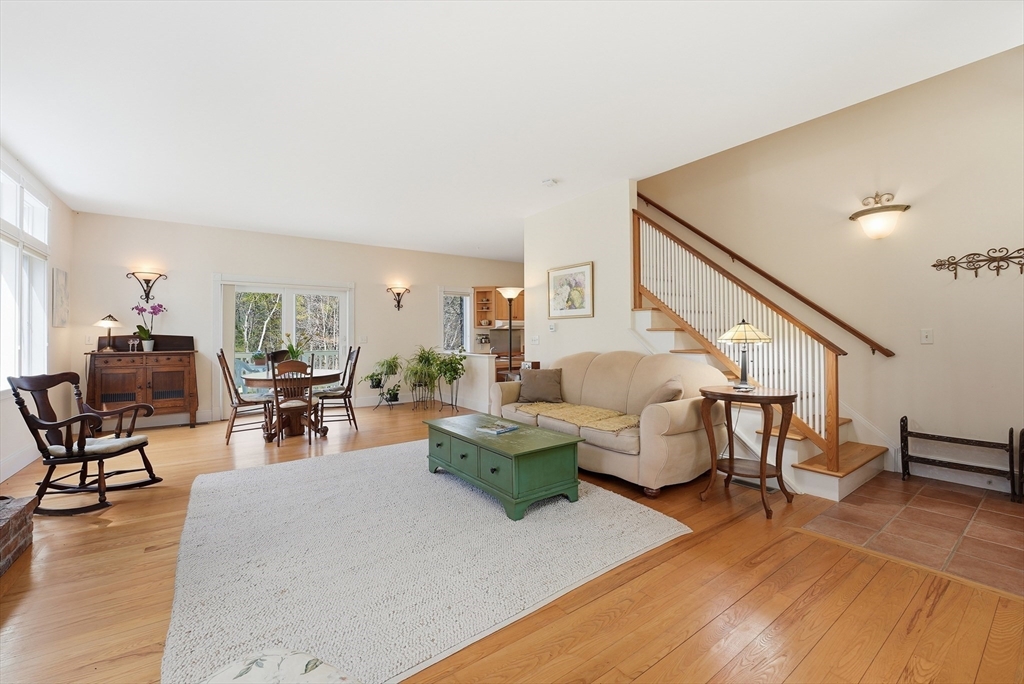 110 Turkey Hill Road Northampton, MA 01062 - Photo 6 of 42 a living room with furniture and a wooden floor