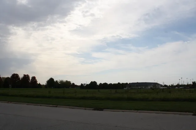 a view of outdoor space and city view