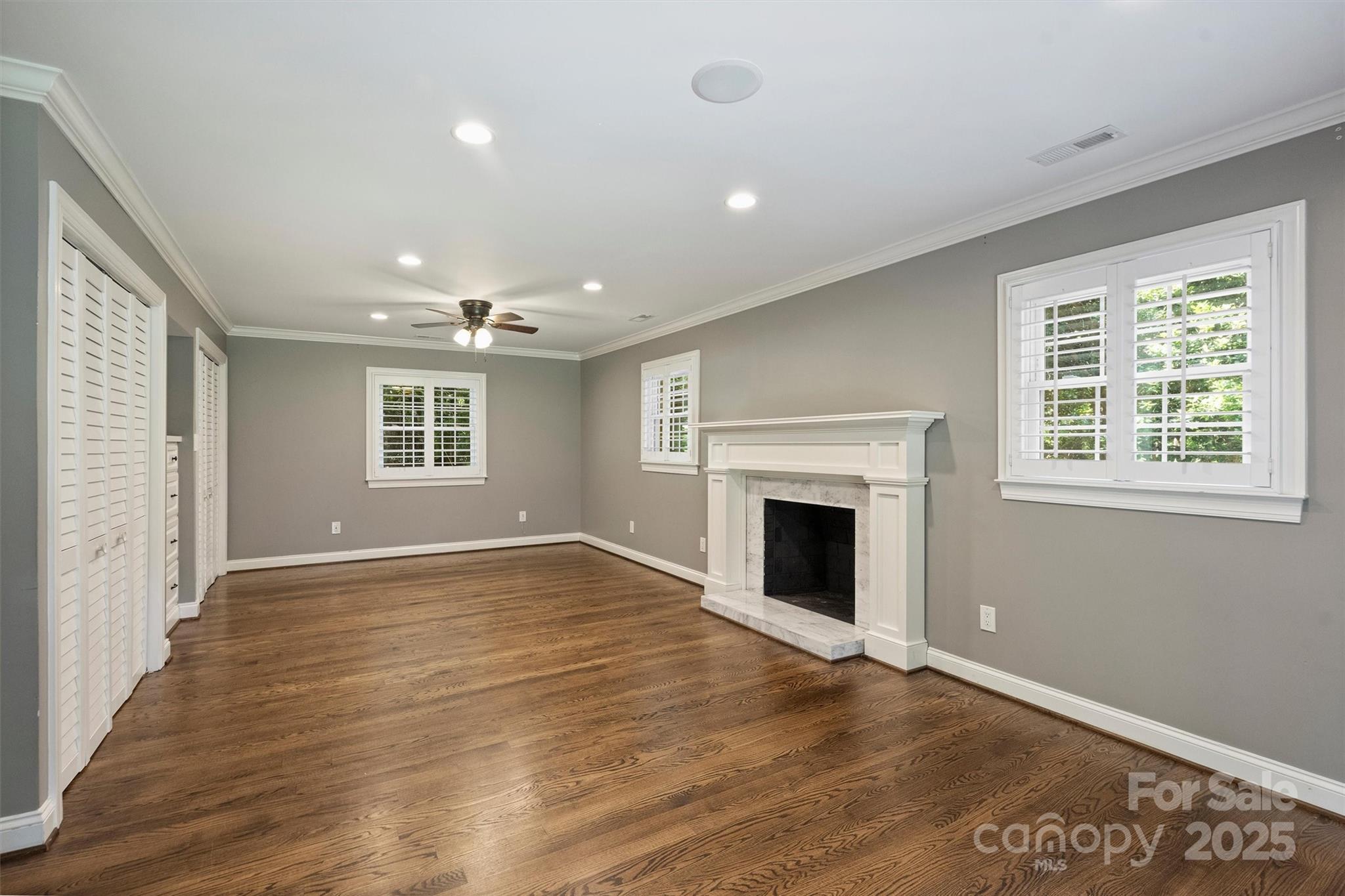 1008 Dumbarton Road Gastonia, NC 28054 - Photo 24 of 40 a view of an empty room with window and fire place