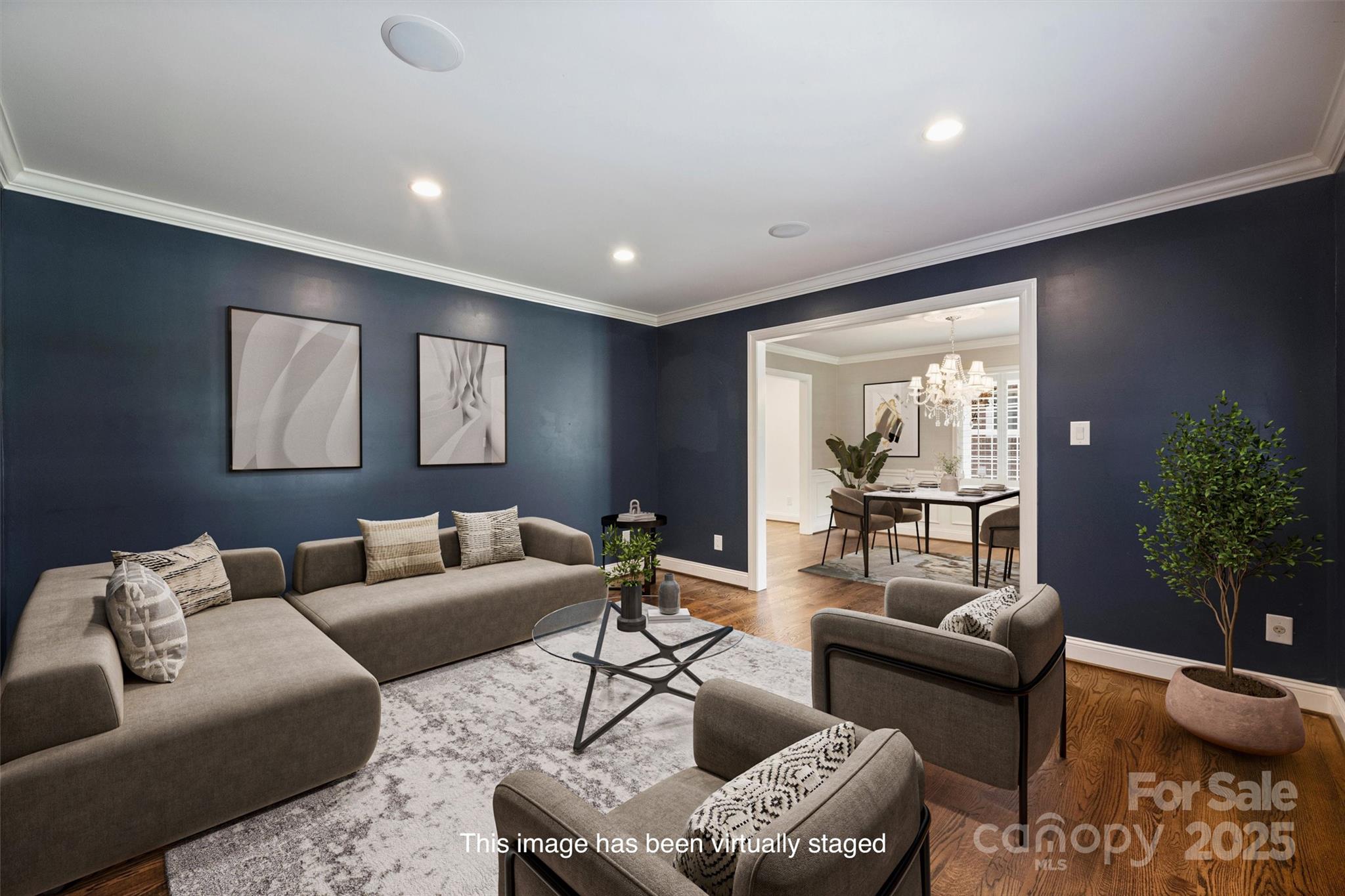 1008 Dumbarton Road Gastonia, NC 28054 - Photo 6 of 40 a living room with furniture and a large window
