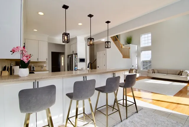 a room with toys and a wooden floor