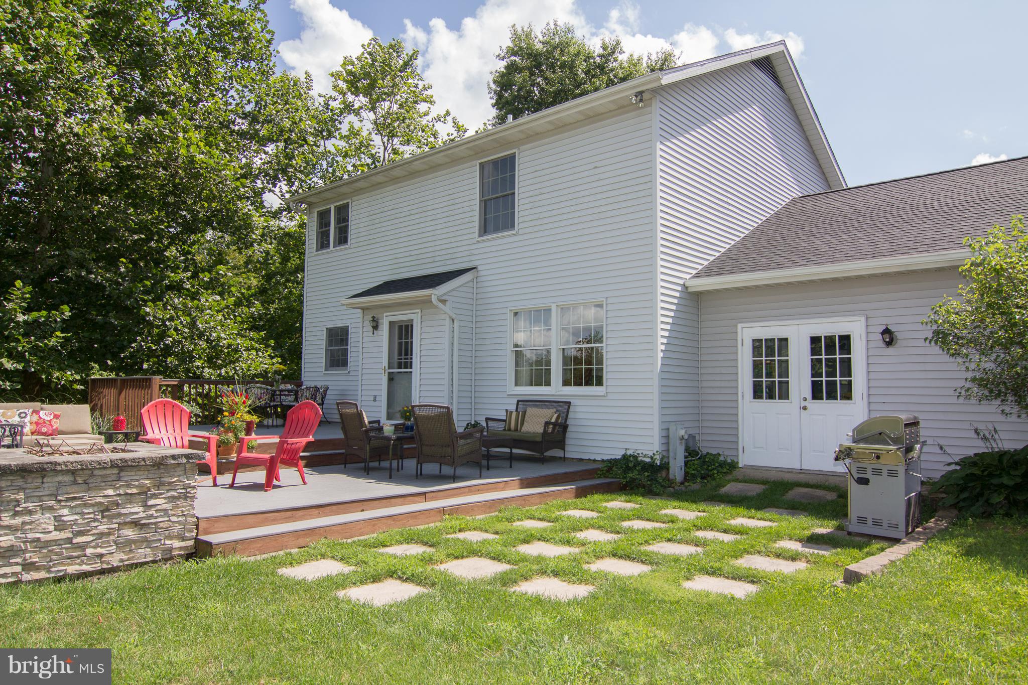 926 Gahle Road Westminster, MD 21157 - Photo 22 of 25 Rear deck & 'grid" behind 23x26 garage