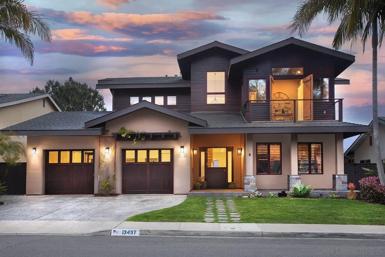 a front view of a house having yard