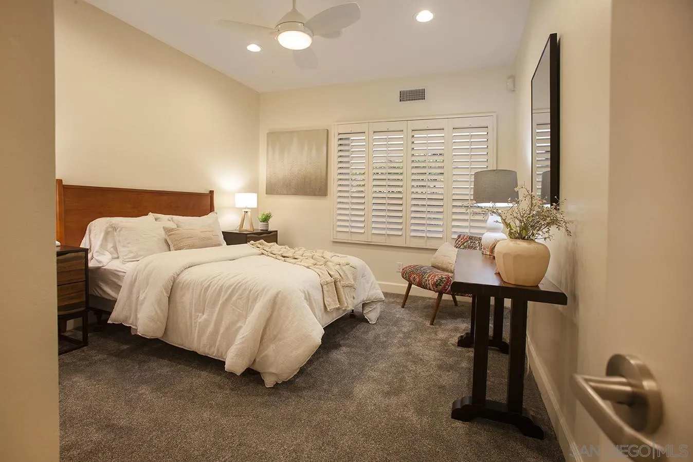 13497 Calais Drive Del Mar, CA 92014 - Photo 20 of 22 a bed room with a bed and a chair