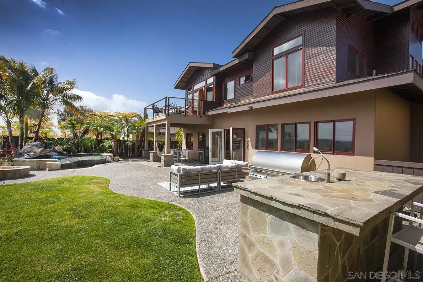13497 Calais Drive Del Mar, CA 92014 - Photo 5 of 22 a view of a house with swimming pool and sitting area