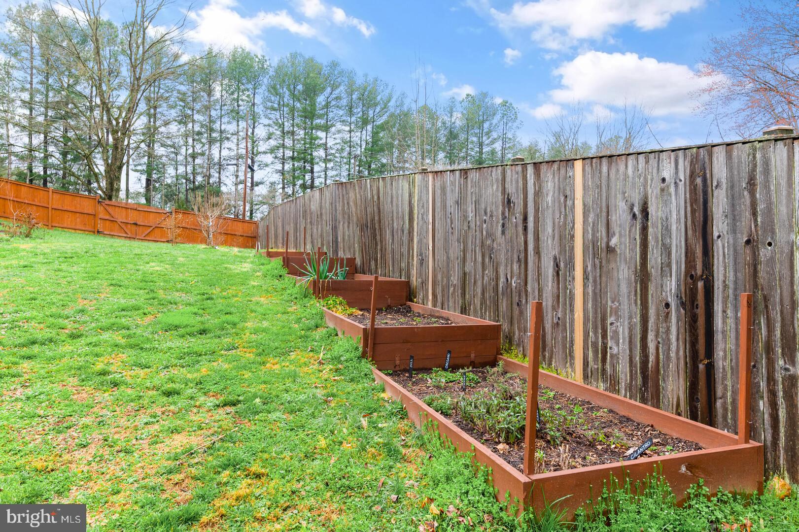 7475 Clifton Road Clifton, VA 20124 - Photo 54 of 69 Raised Veggie Gardens
