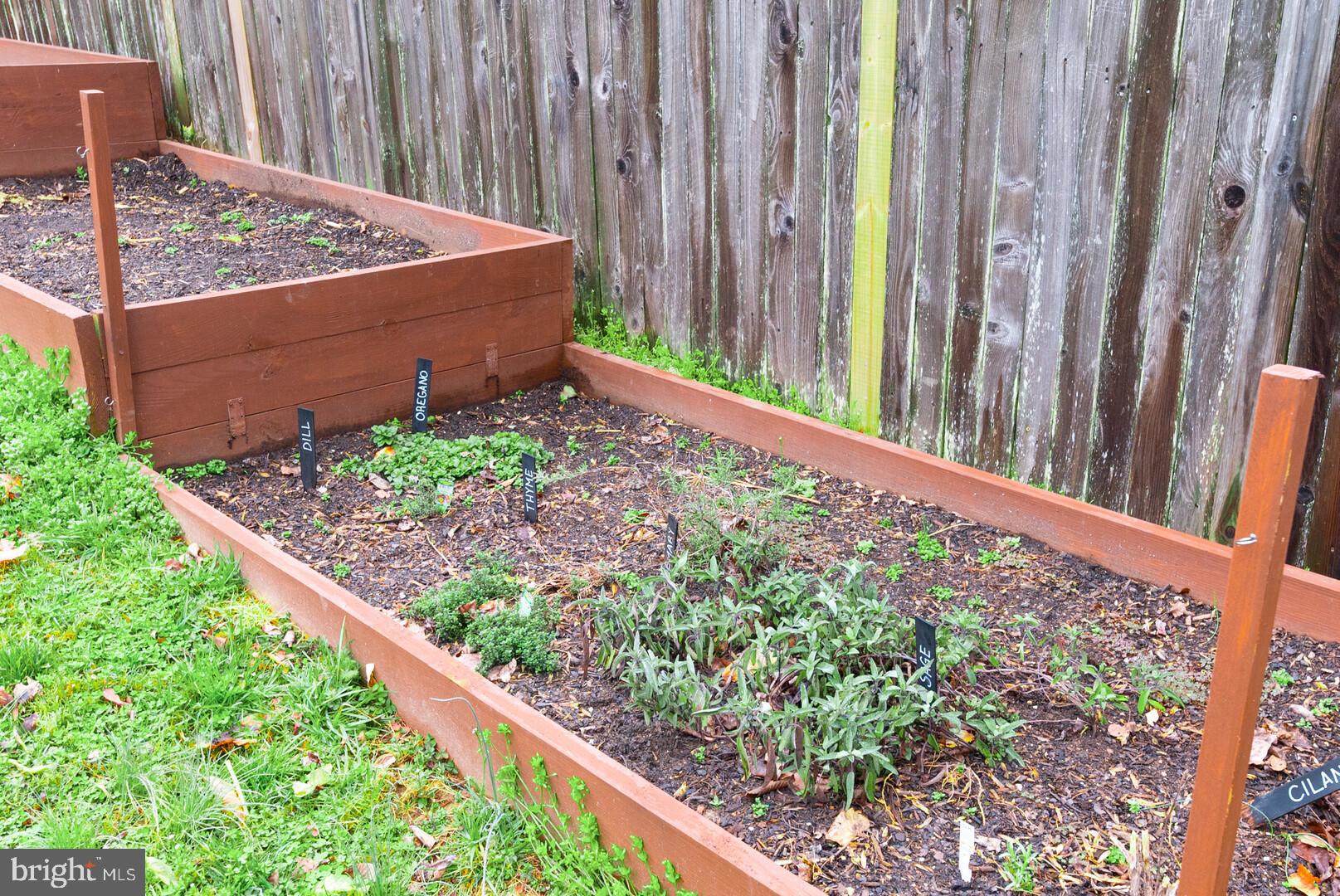 7475 Clifton Road Clifton, VA 20124 - Photo 55 of 69 Raised Herb/Veggie Gardens