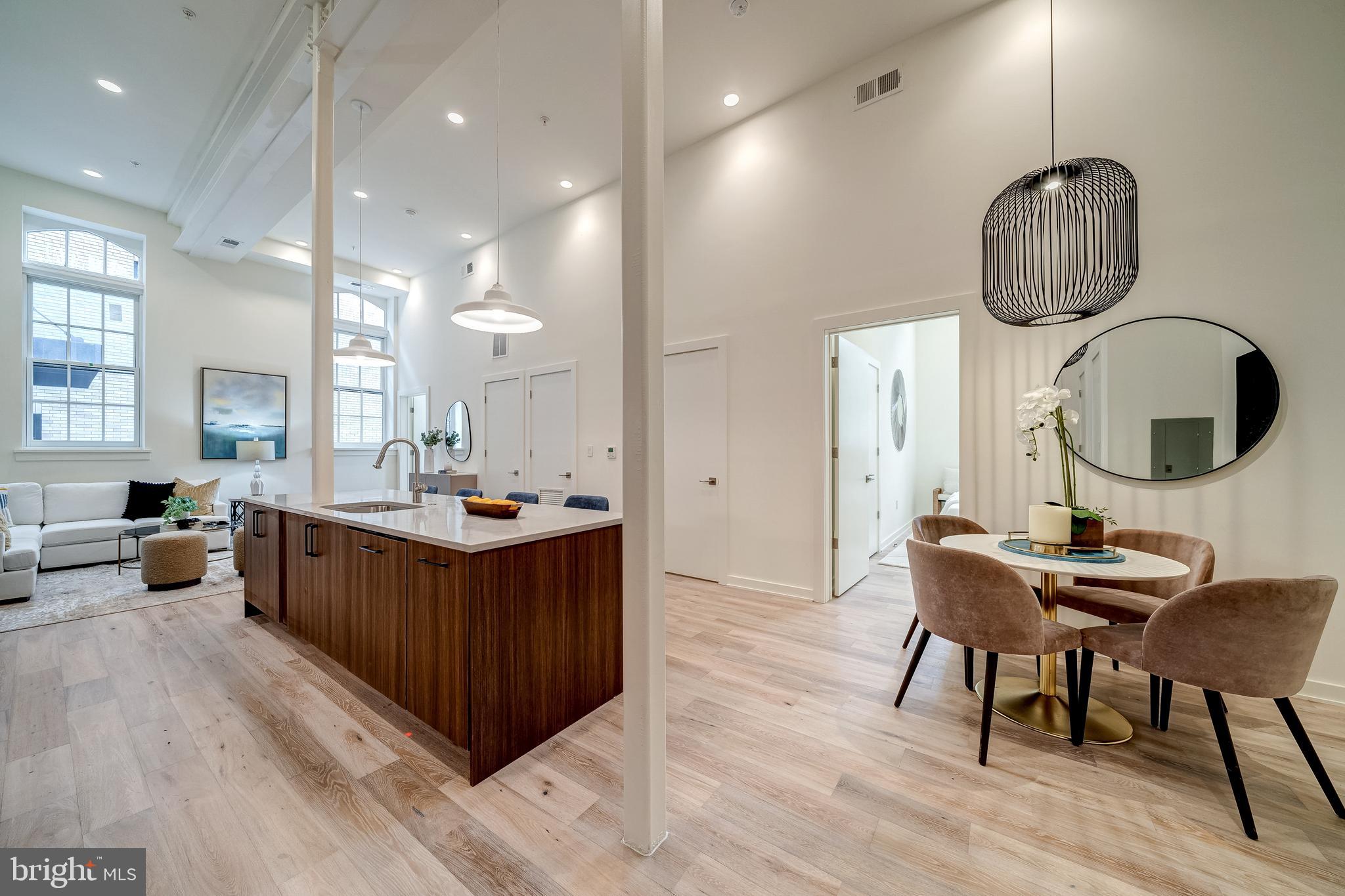 440 R Street Northwest, Unit 103 Washington, DC 20001 - Photo 4 of 22 Beautiful white oak hardwood floors throughout