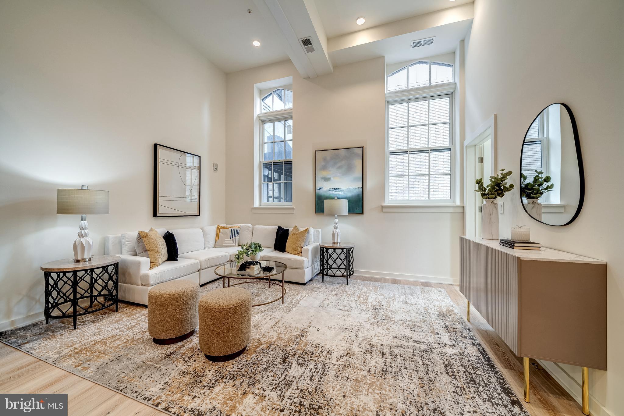440 R Street Northwest, Unit 103 Washington, DC 20001 - Photo 7 of 22 Beautiful living room - perfect for entertaining