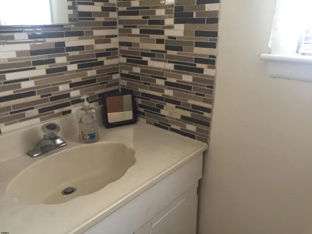 a bathroom with a sink