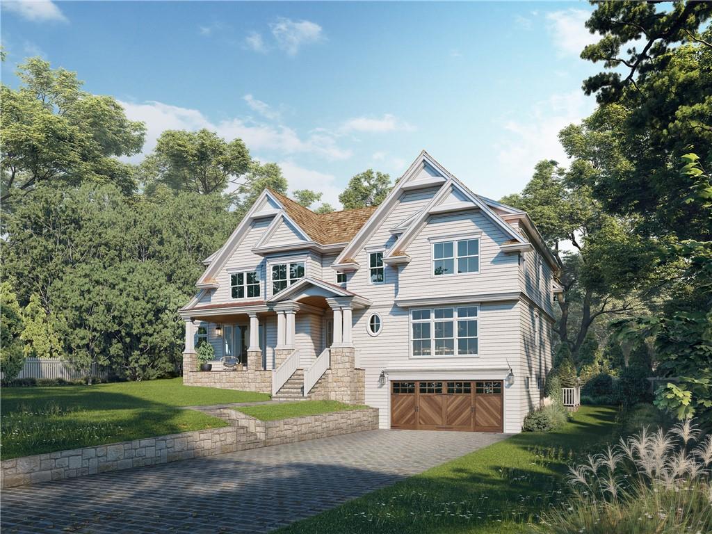 281 Milton Road Rye, NY 10580 - Photo 1 of 1 a front view of a house with a garden and yard