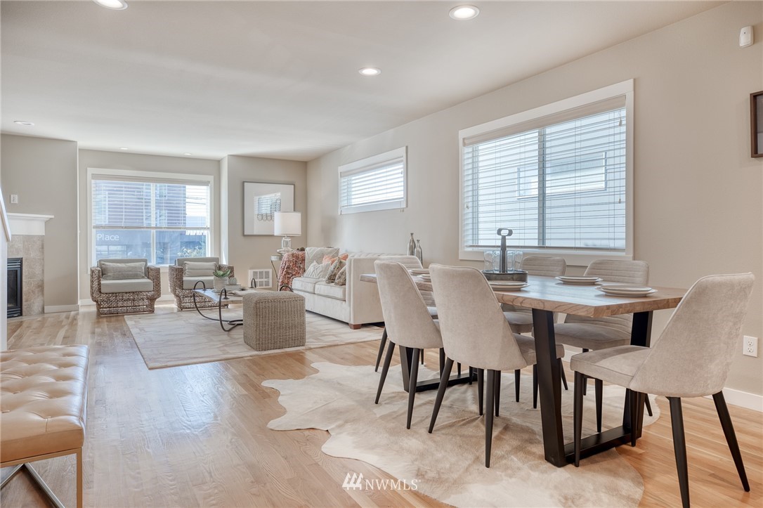 946 North 96th Street Seattle, WA 98103 - Photo 13 of 24 a view of a dining room with furniture