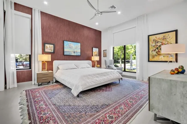 a view of a patio with swimming pool table and chairs