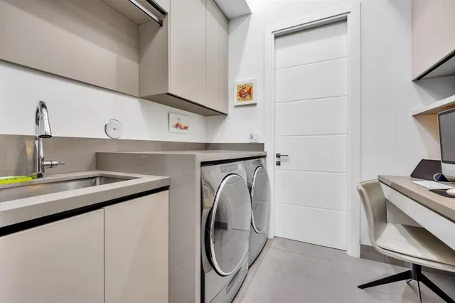 a view of car garage