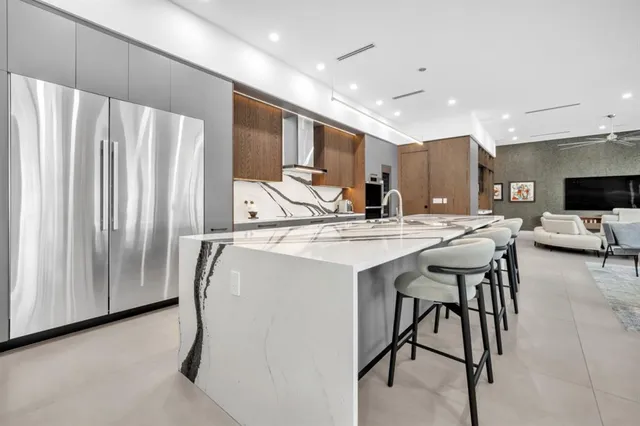 a view of a staircase