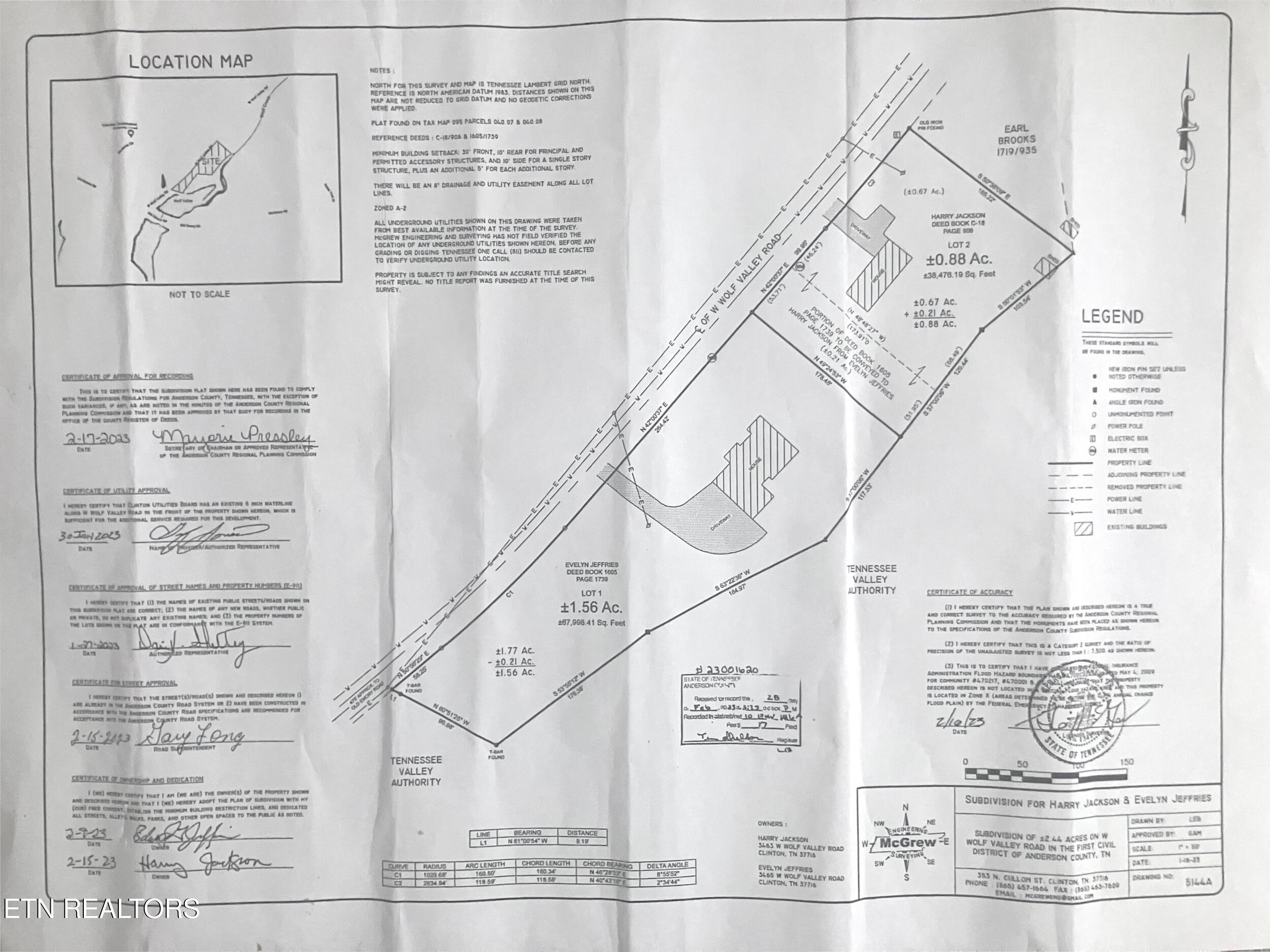 3465 West Wolf Valley Road Clinton, TN 37716 - Photo 52 of 52 Survey