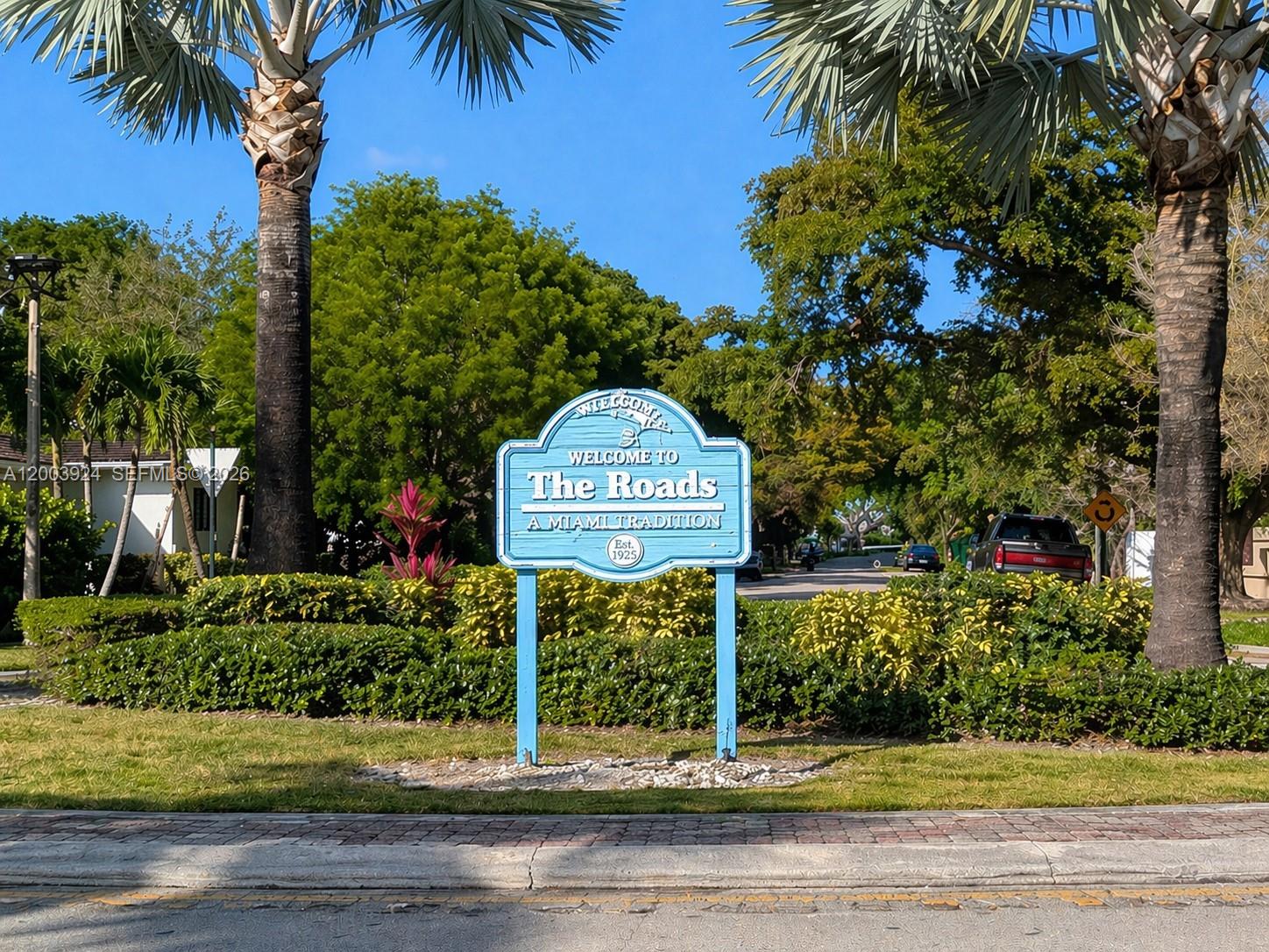 471 Southwest 30th Road Miami, FL 33129 - Photo 39 of 39 a sign on the side of a road