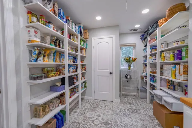 a view of walk in closet