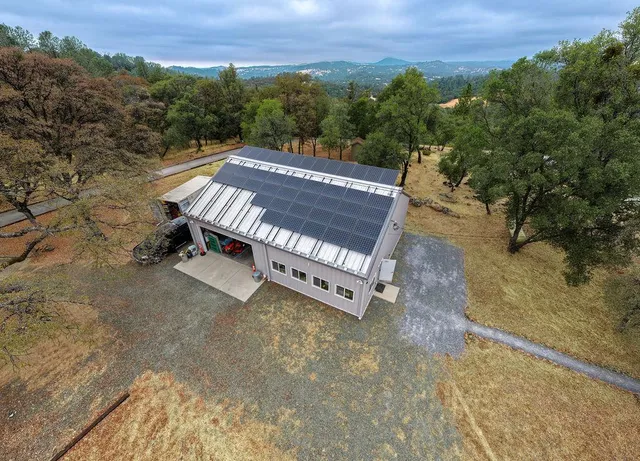 a view of a storage room