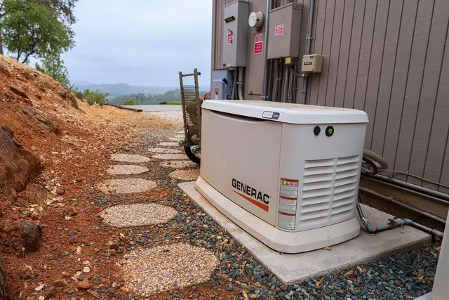 a view of a city with mountains in the background