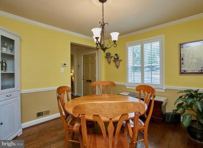 4624 19th Road North Arlington, VA 22207 - Photo 5 of 22 a dining room with furniture and window