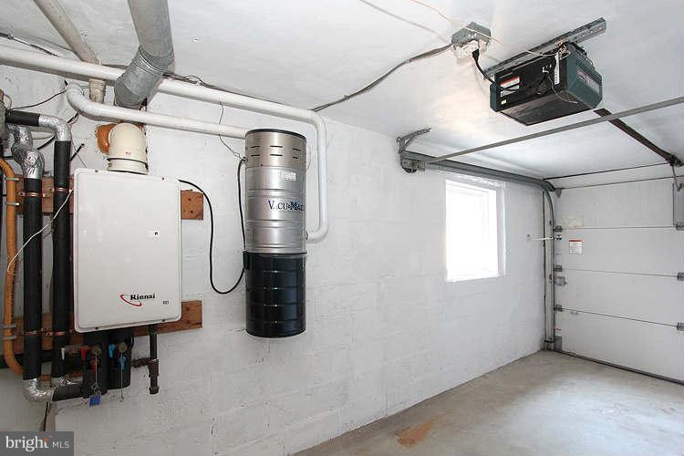 1414 A Street Northeast Washington, DC 20002 - Photo 26 of 27 garage Interior w/Tankless Hot Water & Central Vac