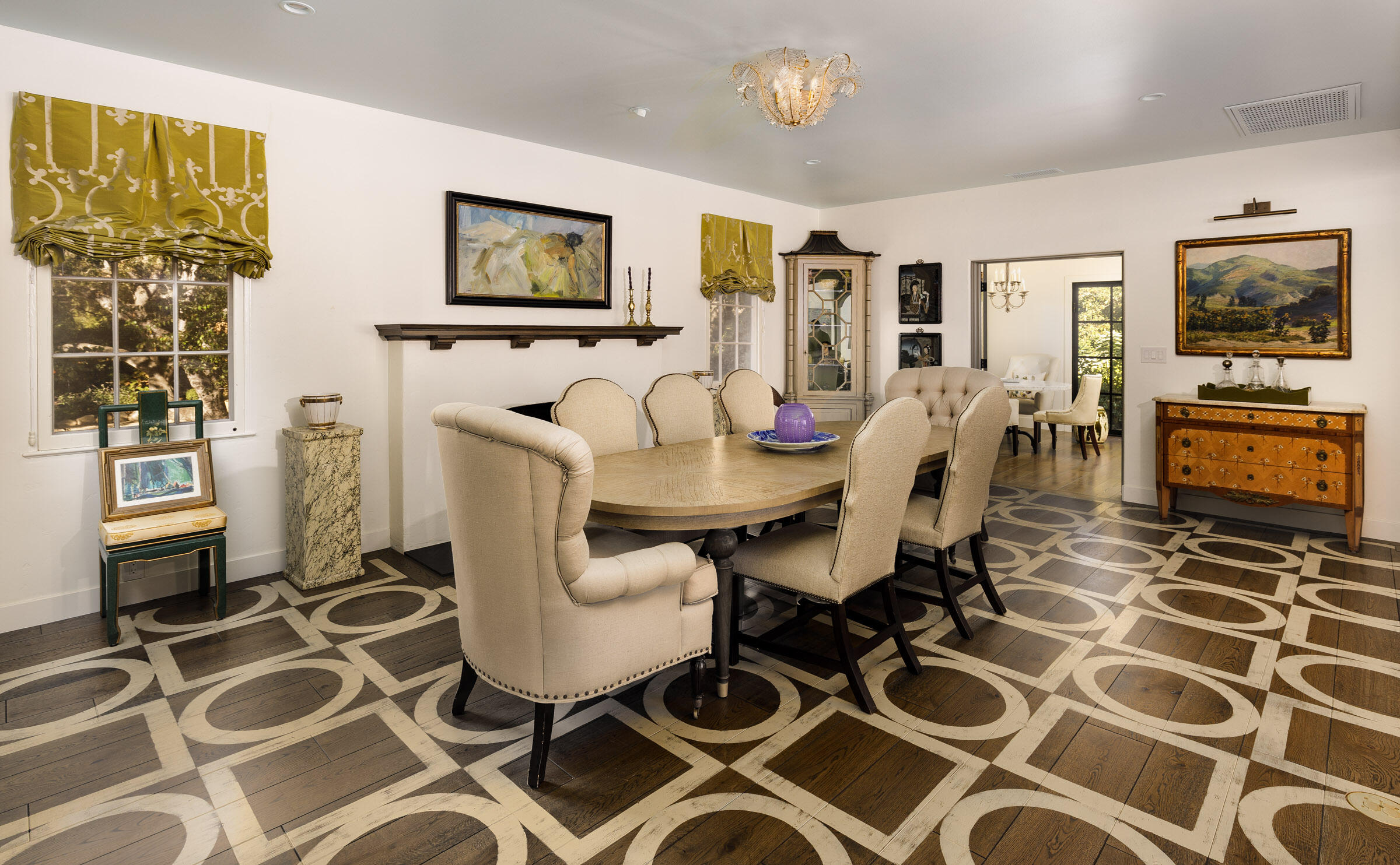 700 Mission Canyon Road Santa Barbara, CA 93105 - Photo 8 of 44 a view of a dining room with furniture