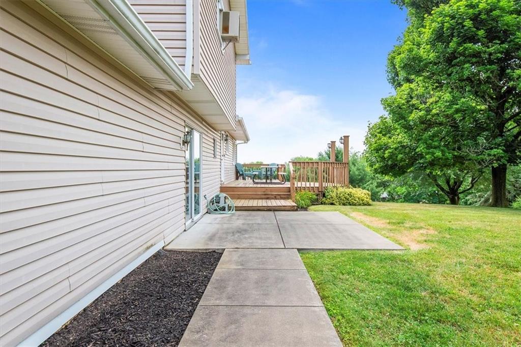 756 Charles Street Rochester, PA 15074 - Photo 23 of 25 a view of a back yard of the house