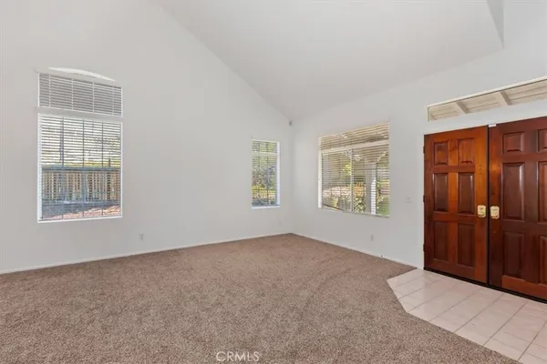 a view of an empty room with window