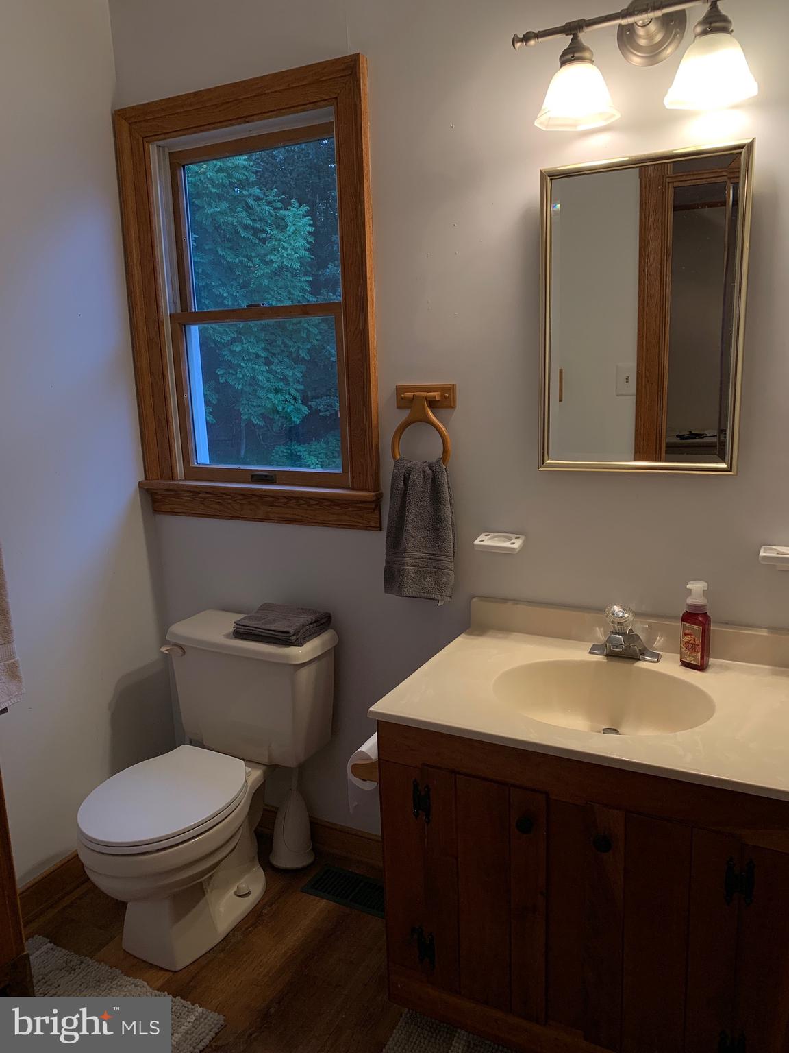 23171 Carters Farm Lane Middleburg, VA 20117 - Photo 9 of 9 a bathroom with a toilet sink and mirror