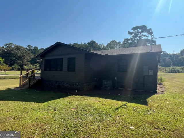 a sign board with ocean view