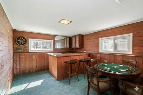 a room with furniture and window