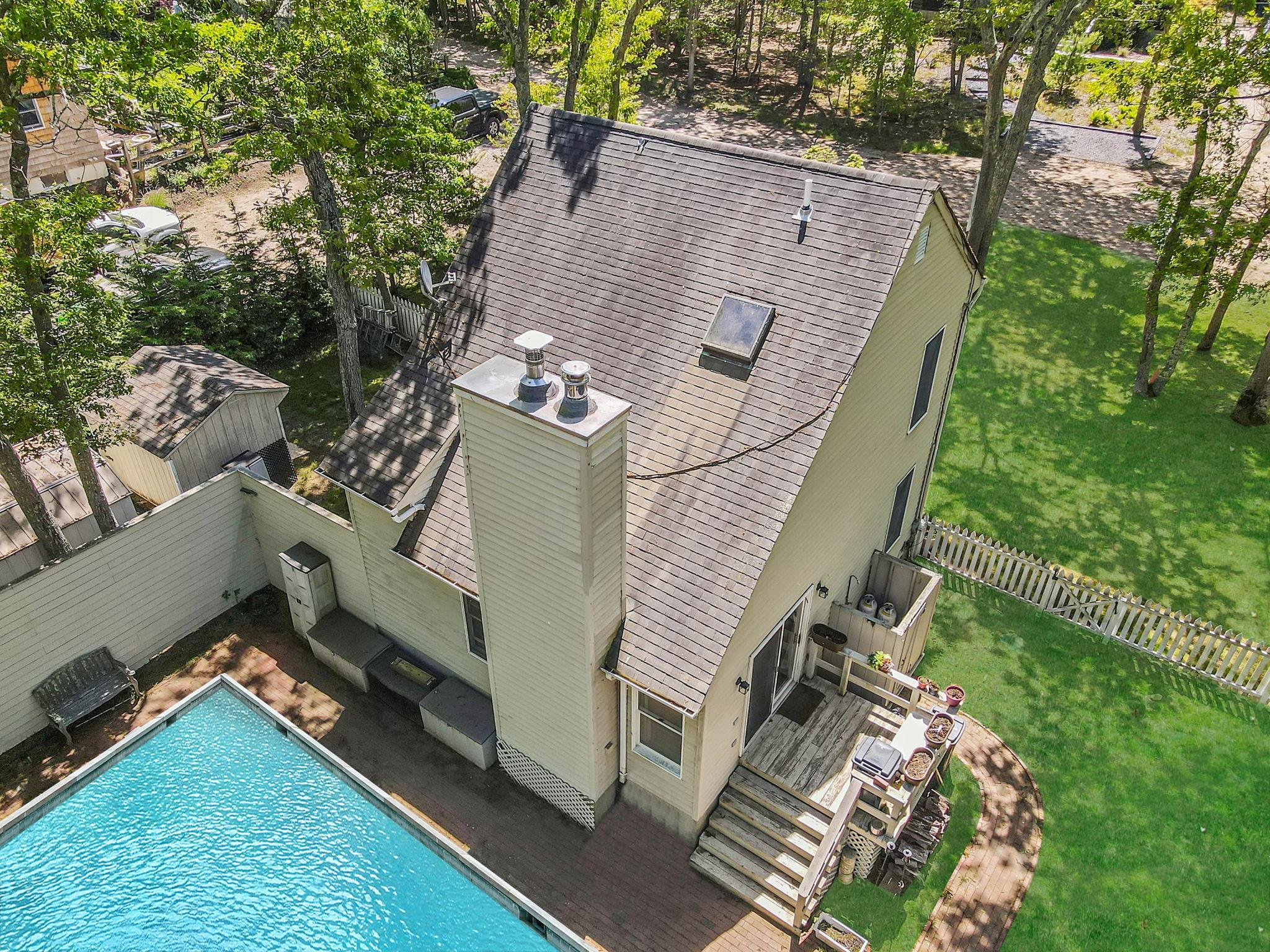 28 Huntting Road East Hampton, NY 11937 - Photo 13 of 14 View from above of property