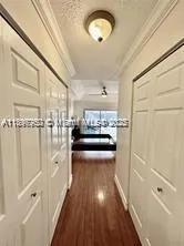 a view of a walk in closet