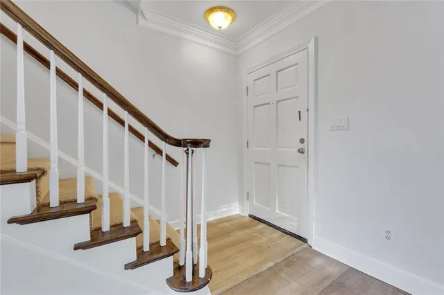 a view of an entryway