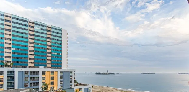 a view of balcony with lake