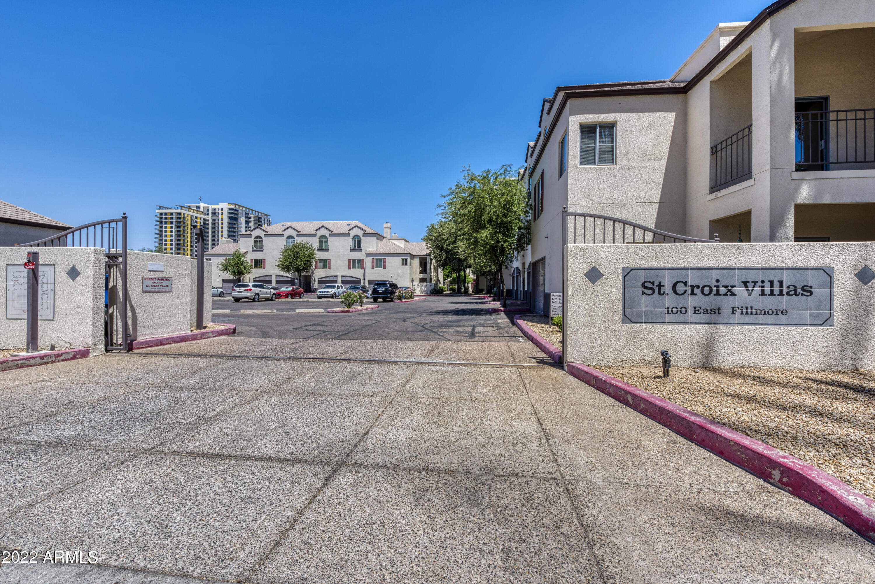 100 East Fillmore Street, Unit 201 Phoenix, AZ 85004 - Photo 23 of 23 a view of a street with a building
