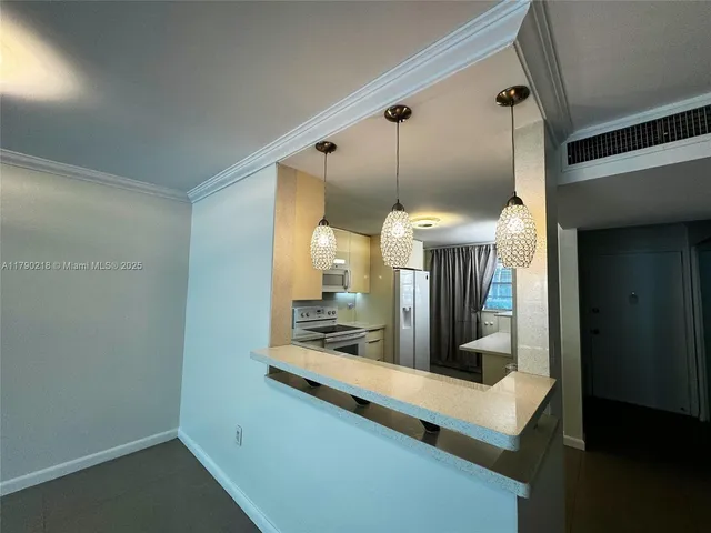 a view of lobby with elevator