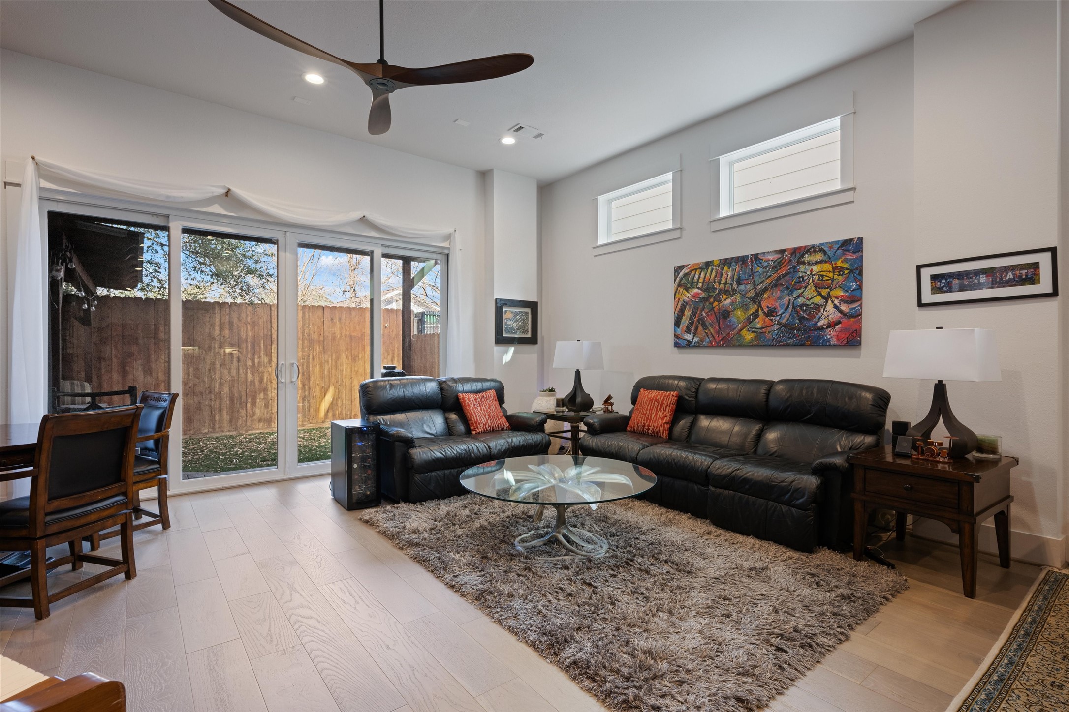 1136 Adele Street Houston, TX 77009 - Photo 11 of 28 a living room with furniture or couch and a large window