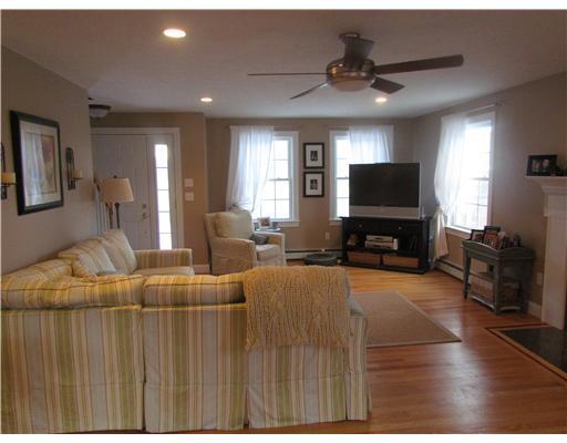 53 Gordon Farms Road Gorham, ME 04038 - Photo 5 of 25 Living Room. Hardwood flooring with...