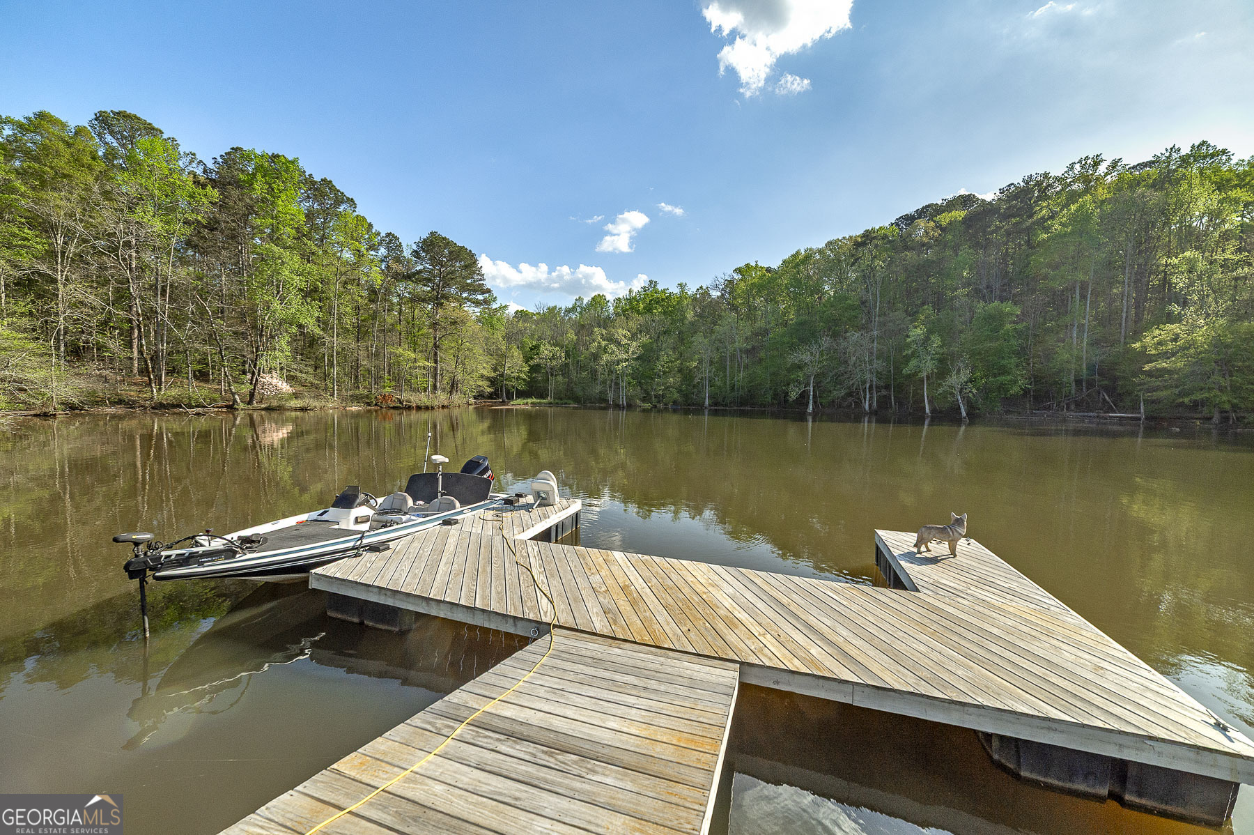 167 Edison Lane Monticello, GA 31064 - Photo 17 of 21 a view of a lake with couches chairs