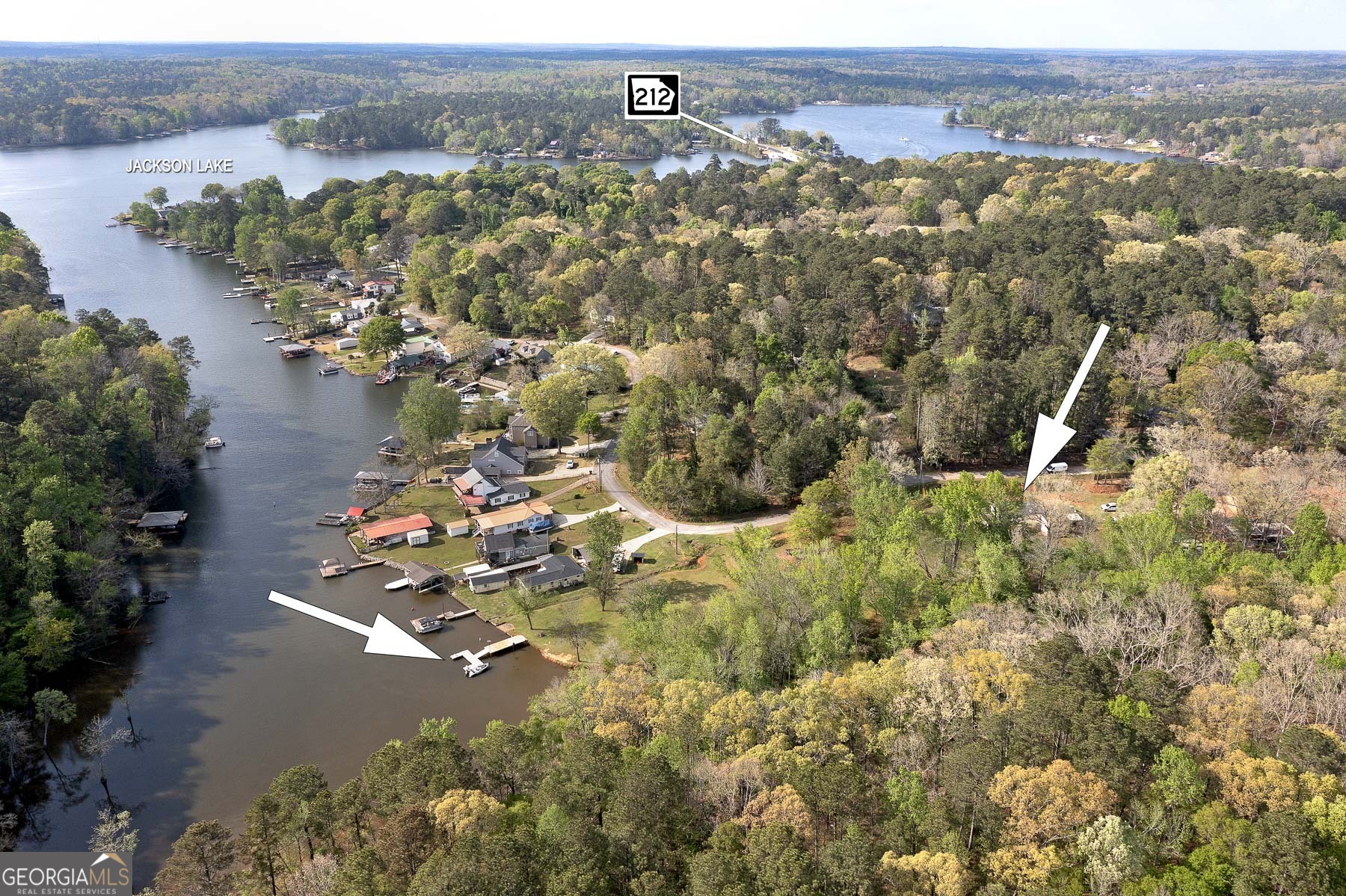 167 Edison Lane Monticello, GA 31064 - Photo 21 of 21 an aerial view of houses with yard