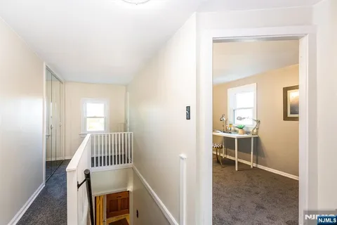 a view of a livingroom with a chair