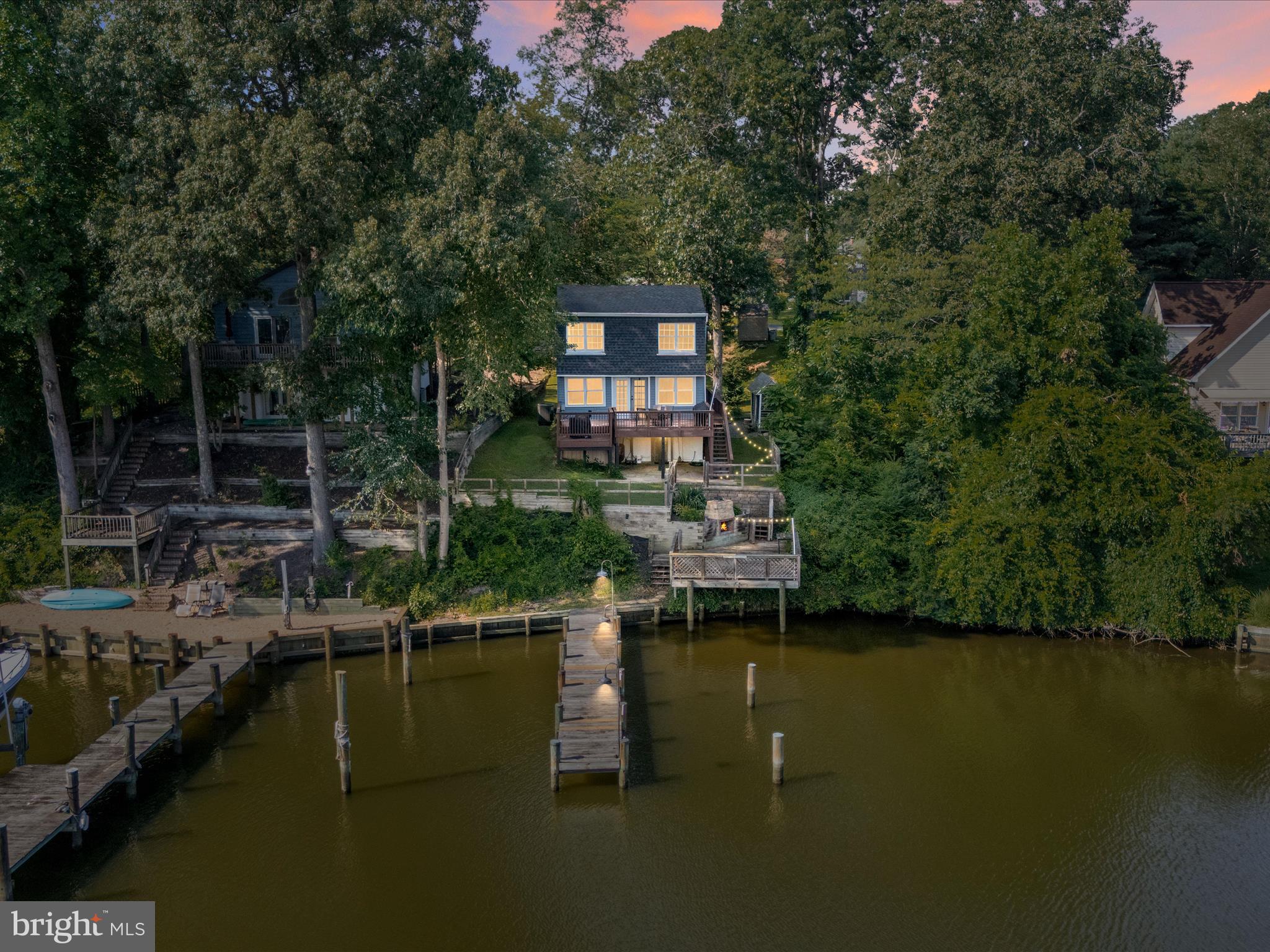 a view of boat floating on water